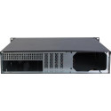 Inter-Tech 2U-2098-SK Rack Black