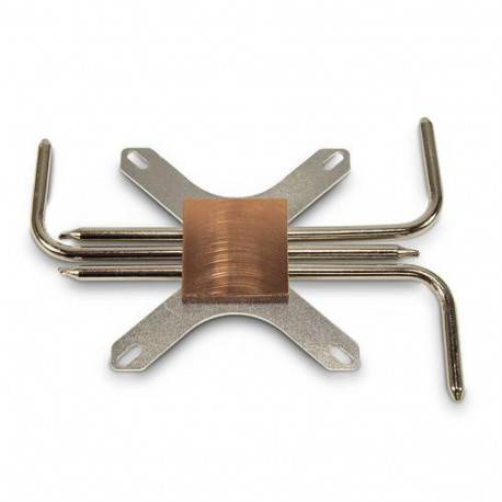 Inter-Tech IP-3 Processor Heatsink/Radiator Copper, Silver 1 pc(s)