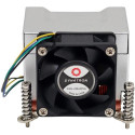 Inter-Tech Q-5 Processor Heatsink/Radiatior 6 cm Black, Silver 1 pc(s)