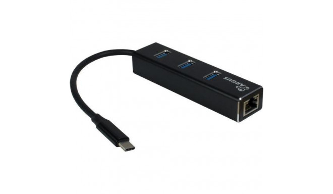 Inter-Tech ARGUS IT-410 USB 3.2 Gen 1 (3.1 Gen 1) Type-C Black