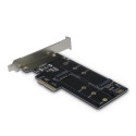 Inter-Tech KT015 interface cards/adapter Internal M.2, SATA