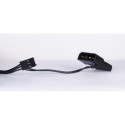 Inter-Tech L-12025 Computer case Fan 12 cm Black, Blue