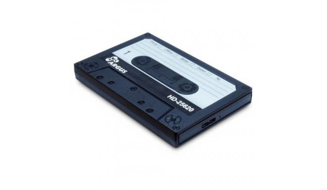 Inter-Tech HD-25620 HDD enclosure Black, White 2.5"