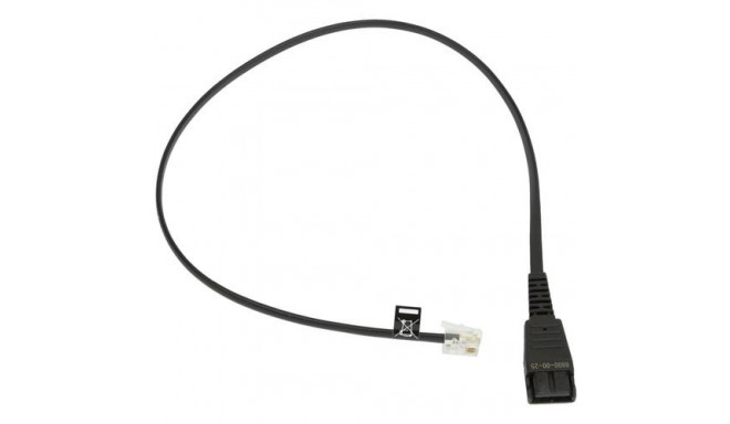 Jabra 8800-00-25 telephone cable 0.5 m Black