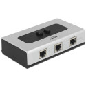 DeLOCK 87673 interface hub 1000 Mbit/s Black, Grey