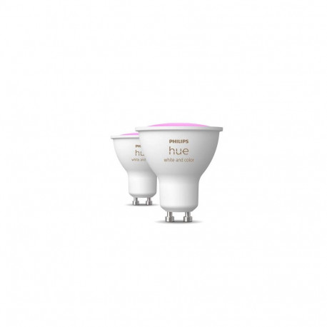 Philips Hue White and colour ambience GU10 – smart spotlight – (2-pack)