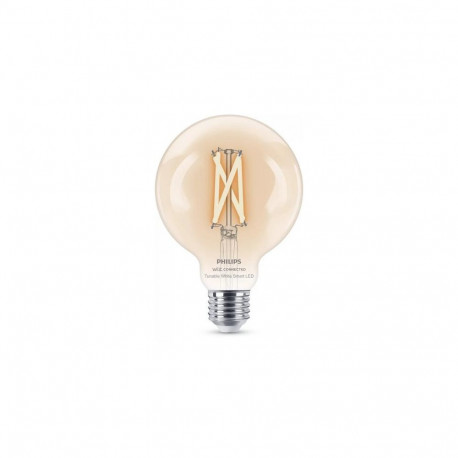Philips Smart LED Filament G95 Bulb, E27 Base, 806 lm