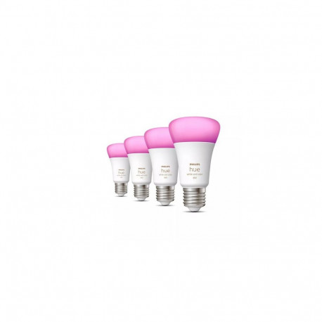 Philips Hue White and colour ambience A60 – E27 smart bulb – 800 (4-pack)