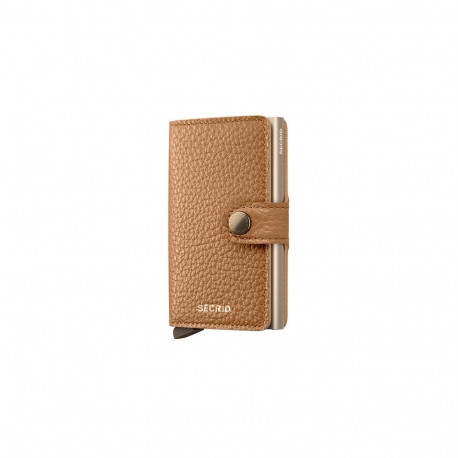 Secrid Miniwallet Wallet Cappuccino Genuine leather