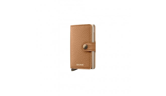 Secrid Miniwallet Wallet Cappuccino Genuine leather
