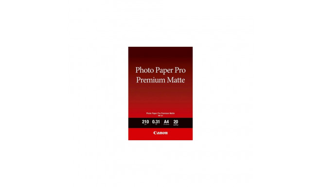 Canon PM-101 Premium Matte Photo Paper A4 - 20 Sheets