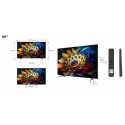 TCL C65 Serie C6 Smart TV QLED 4K 85&quot; 85C655, audio Onkyo con subwoofer, Dolby Vision - Atm