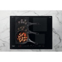 Whirlpool WF S7560 NE Black Built-in 60 cm Zone induction hob 4 zone(s)