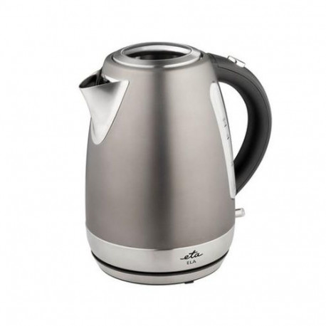 Eta Ela electric kettle 1.7 L 2200 W Anthracite, Grey, Stainless steel