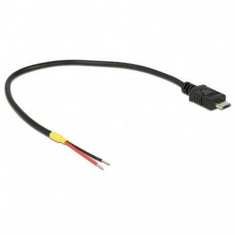 DeLOCK 85541 USB cable 0.2 m USB 2.0 Micro-USB B Black