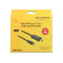 DeLOCK 85259 video cable adapter 2 m USB Type-C HDMI Black