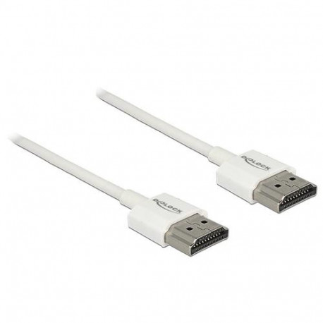 DeLOCK 85137 HDMI cable 2 m HDMI Type A (Standard) White