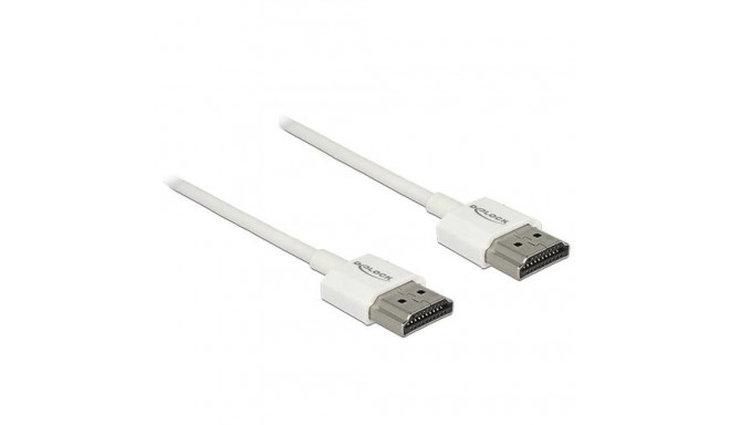 DeLOCK 85137 HDMI cable 2 m HDMI Type A (Standard) White