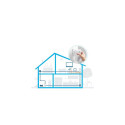 Devolo Magic 2 LAN triple Starter Kit 2400 Mbit/s Ethernet LAN White 2 pc(s)