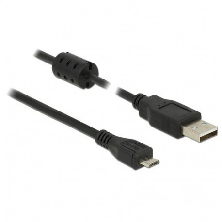 DeLOCK 84902 USB cable USB 2.0 1.5 m USB A Micro-USB B Black