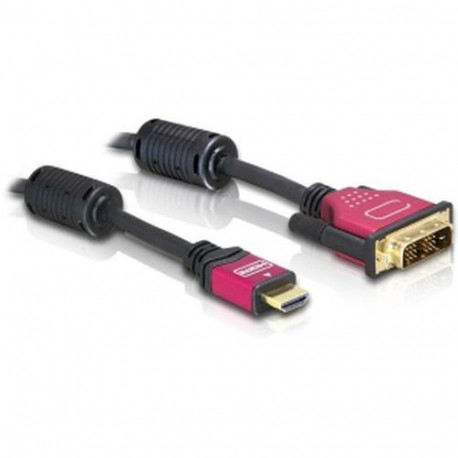 DELOCK HDMI zu DVI 24+1 Kabel bidirektional 2 m