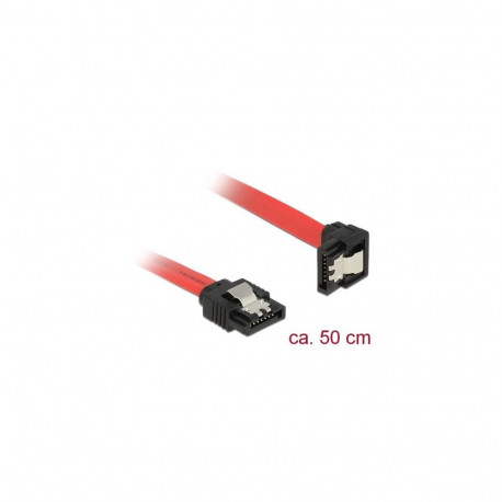 DeLOCK 83979 SATA cable 0.5 m SATA 7-pin Black, Red