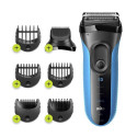 Braun Series 3 Shave&amp;Style 3010BT Foil shaver Trimmer Black, Blue