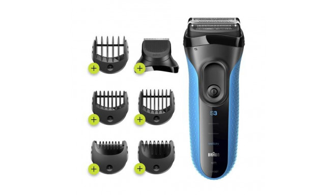 Braun Series 3 Shave&amp;Style 3010BT Foil shaver Trimmer Black, Blue