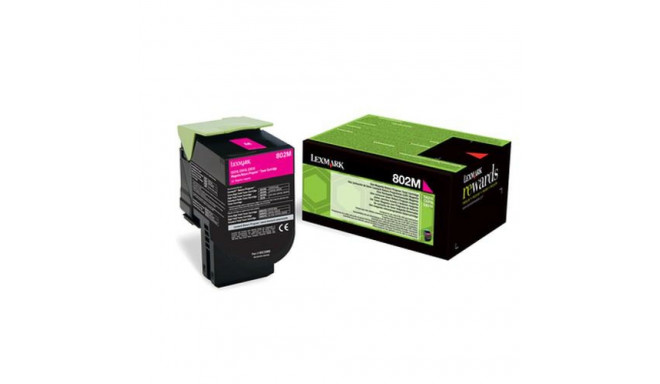 Lexmark 802M toner cartridge 1 pc(s) Original Magenta