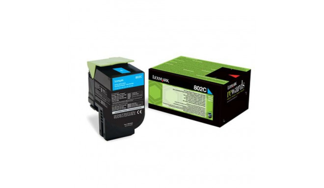 Lexmark 802C toner cartridge 1 pc(s) Original Cyan