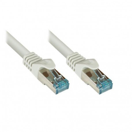 Alcasa 8064-H005 networking cable Grey 0.5 m Cat6a S/FTP (S-STP)
