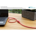 Alcasa 8063VR-030R networking cable Red 3 m Cat6 S/FTP (S-STP)
