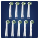 Oral-B CrossAction 80339536 toothbrush head 9 pc(s) White