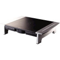 Fellowes Computer Monitor Stand with 5 Height Adjustments - Office Suites Monitor Riser with Storage
