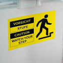 HERMA Labels signalling hard-wearing A4 99,1x42,3 mm yellow strong adhesion film matt weatherpr. 300