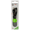 2GO 797305 lightning cable 1 m Black