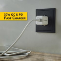 Intenso POWER ADAPTER USB-C GAN/7803022 Universal White AC Fast charging Indoor