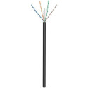 Goobay 77625 networking cable Black 100 m Cat6 U/UTP (UTP)