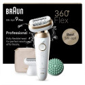 Braun Silk-épil 9 Flex 9-071 3D 40 tweezers Gold, White