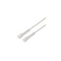 Intellinet 745130 networking cable Grey 1 m Cat6a F/FTP (FFTP)
