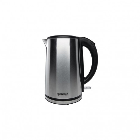 Gorenje K15DWS electric kettle 1.5 L 2200 W Black, Stainless steel