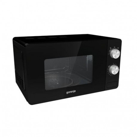 Gorenje MO20E1B Black Solo microwave Countertop 20 L 800 W