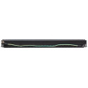 Intellinet Patch Panel, Cat6a, FTP, 24-Port, 1U, Shielded, 90° Top-Entry Punch Down Blocks, Black