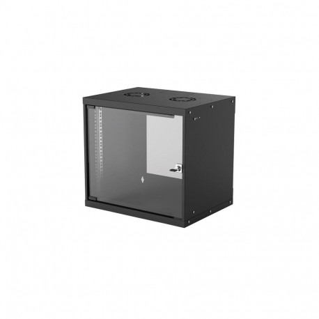 Intellinet 19" Network Cabinet - Wall Mount (Basic), 9U, 400mm Deep, Black, Flatpack, Max 5