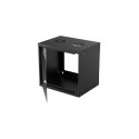 Intellinet 19&quot; Network Cabinet - Wall Mount (Basic), 9U, 400mm Deep, Black, Flatpack, Max 5