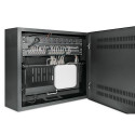 Intellinet Low-Profile 19&quot; Wall Mount Cabinet with 4U Horizontal and 2U Vertical Rails Slim