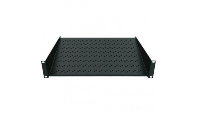 Intellinet 19&quot; Cantilever Shelf, 1U, 2-Point Front Mount, 150mm Depth, Max 25kg, Black, Thr