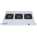 Intellinet 3-Fan Ventilation Unit for 19&quot; Racks, 1U, Grey