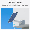 Reolink Argus Series B320 with Solar Panel - 3MP Outdoor Battery-Powered Security Camera with Person
