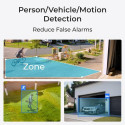 Reolink Argus Series B420 - 3MP Outdoor Battery Wi-Fi Camera, Pan &amp; Tilt, Person/Vehicle Det